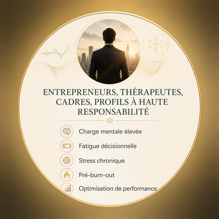 Entrepreneurs, thérapeutes, cadres